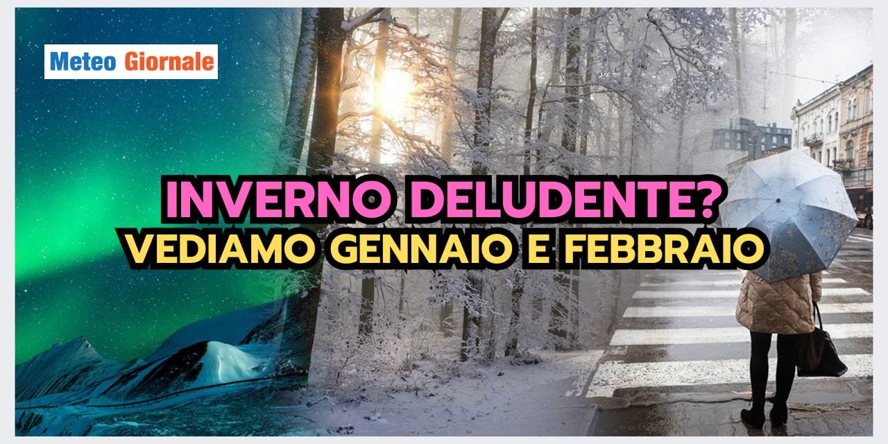 Inverno deludente per tre mesi? Non diamo sentenze meteo