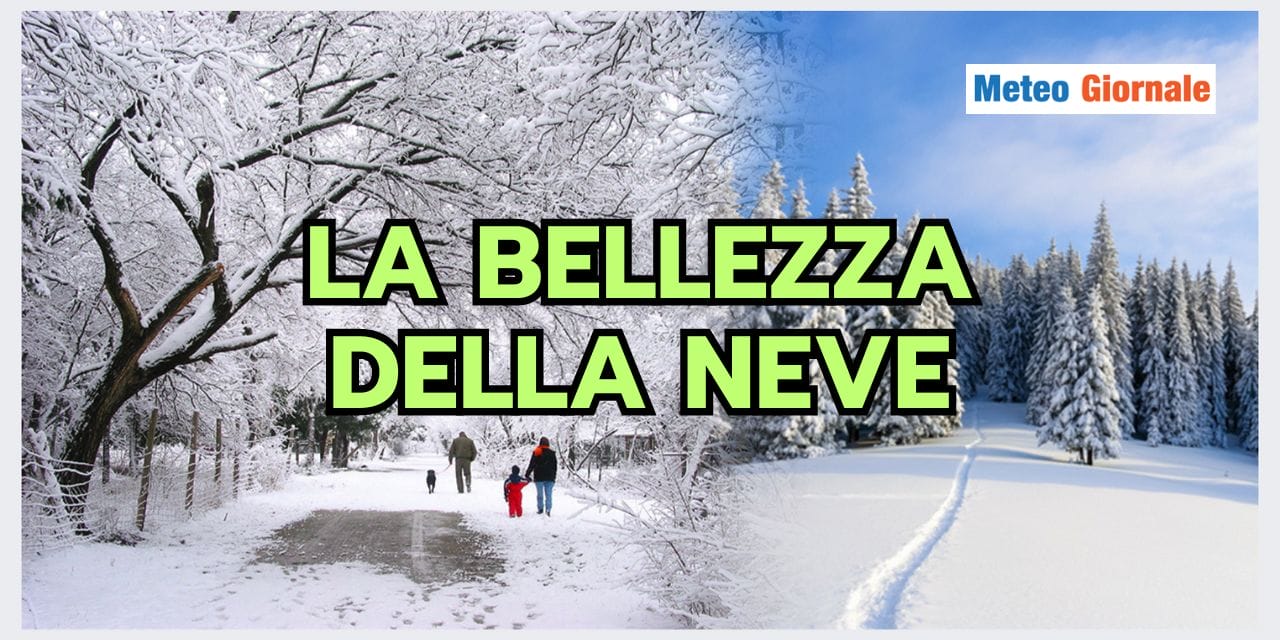 NEVE: il fenomeno meteo più AMATO