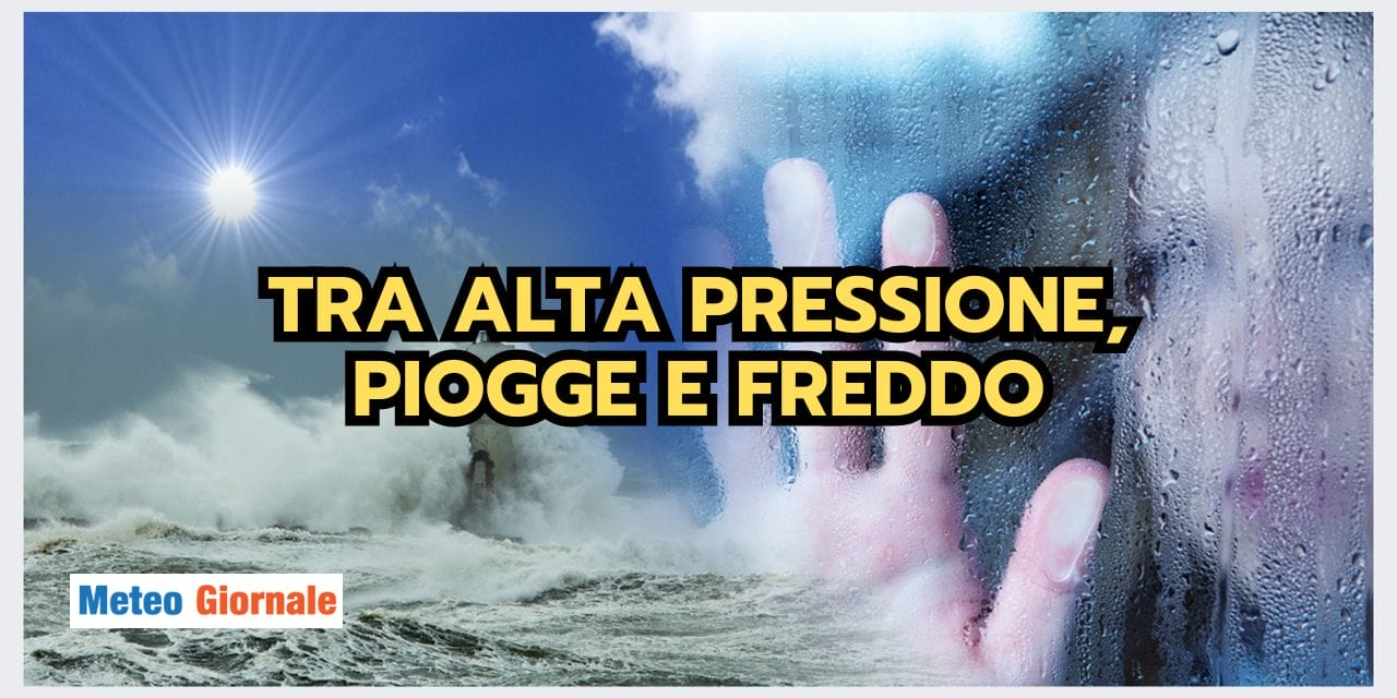Meteo: Alta Pressione poco convinta, tempo variabile e più freddo