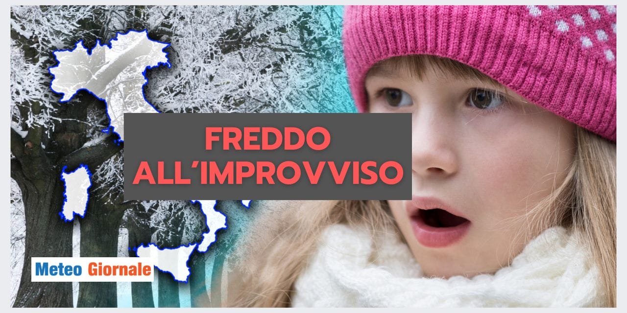 Meteo: inaspettato arrivo del freddo
