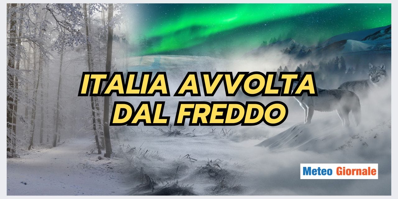 Meteo: quando l'Italia è avvolta dal freddo artico