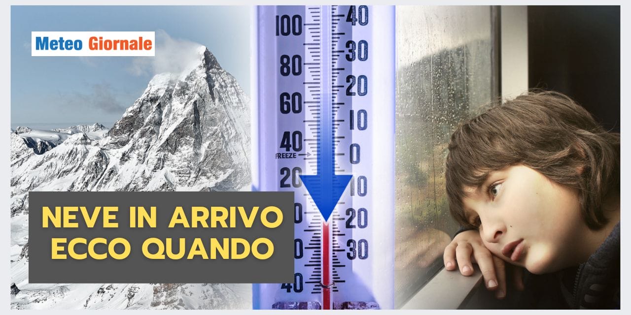 È tempo d’Inverno, è meteo da neve, non ora anche se...