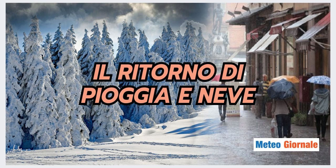 Meteo: Gennaio inizia con pioggia e neve? Le ultimissime