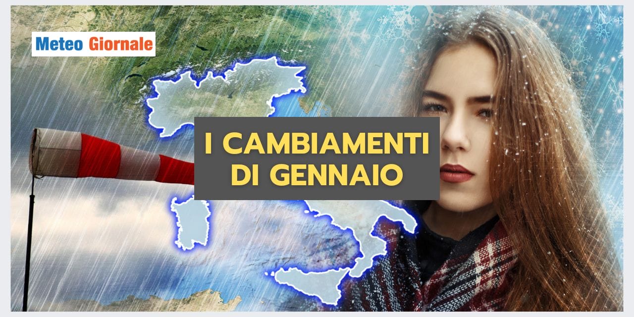 È tempo d’inverno! Il meteo cambia finalmente