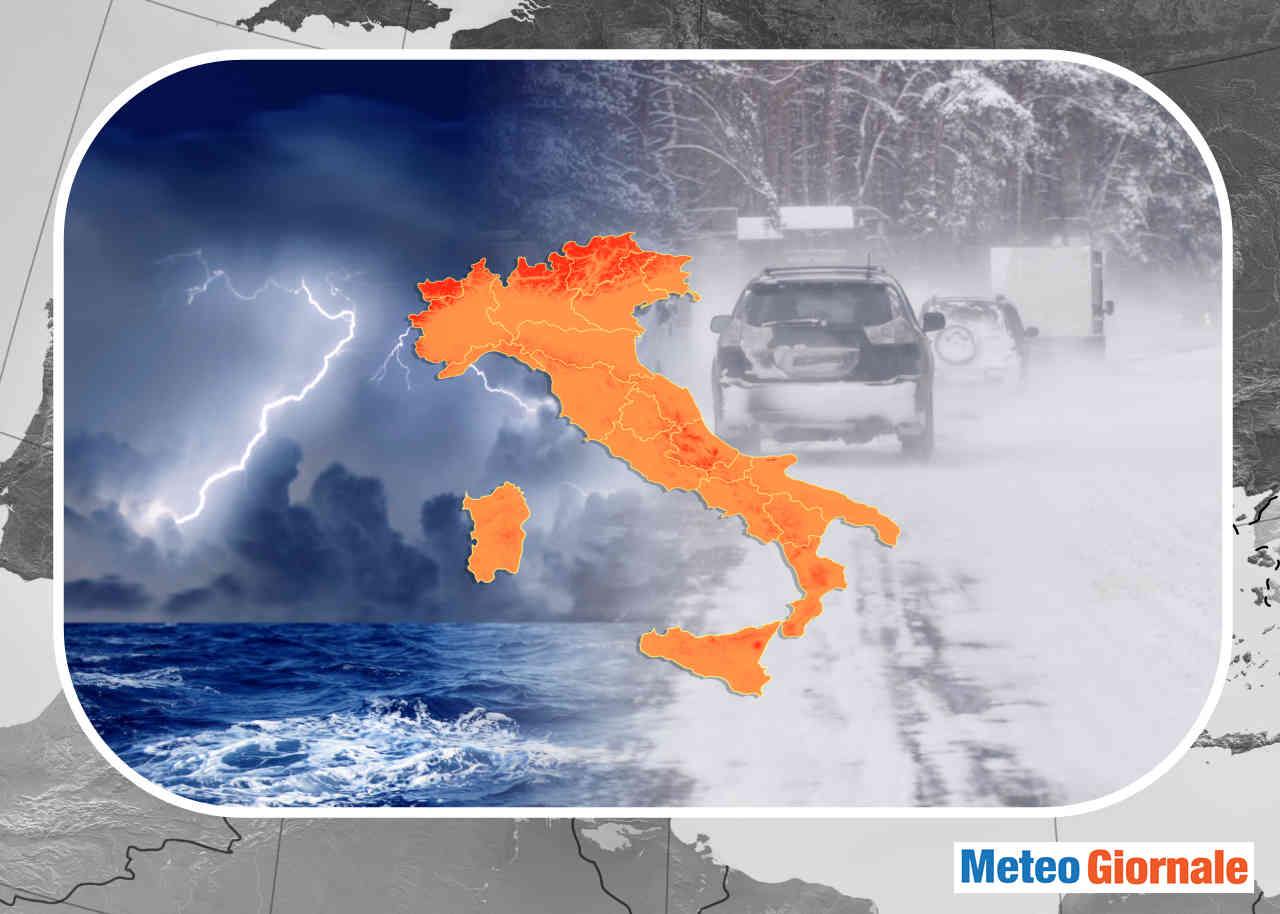 Meteo con il "Freddo Peggiore dell'anno