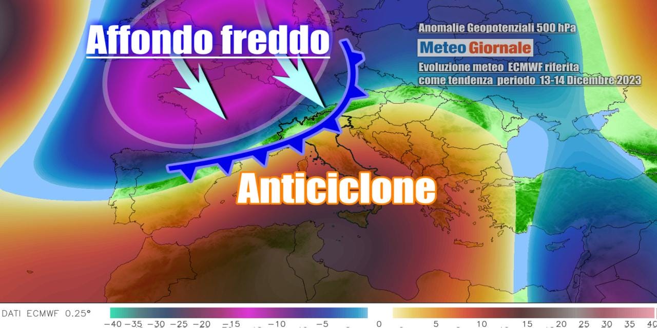 Meteo: tutto stravolto, colpo di scena per Santa Lucia