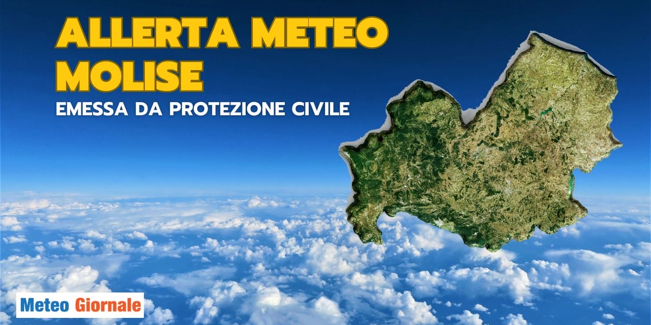 Nuova Allerta Meteo in Molise per Temporali e Vento Forte