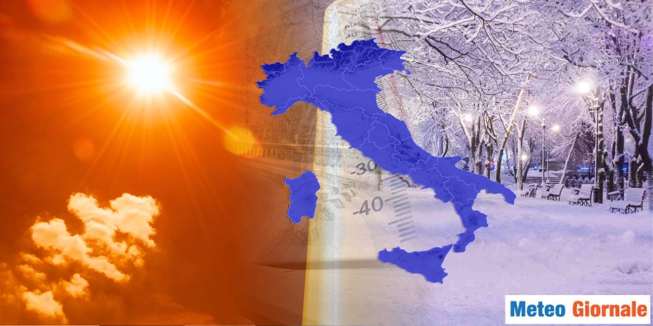 Meteo: caldo esagerato verso la fine, svolta clamorosa entro San Silvestro
