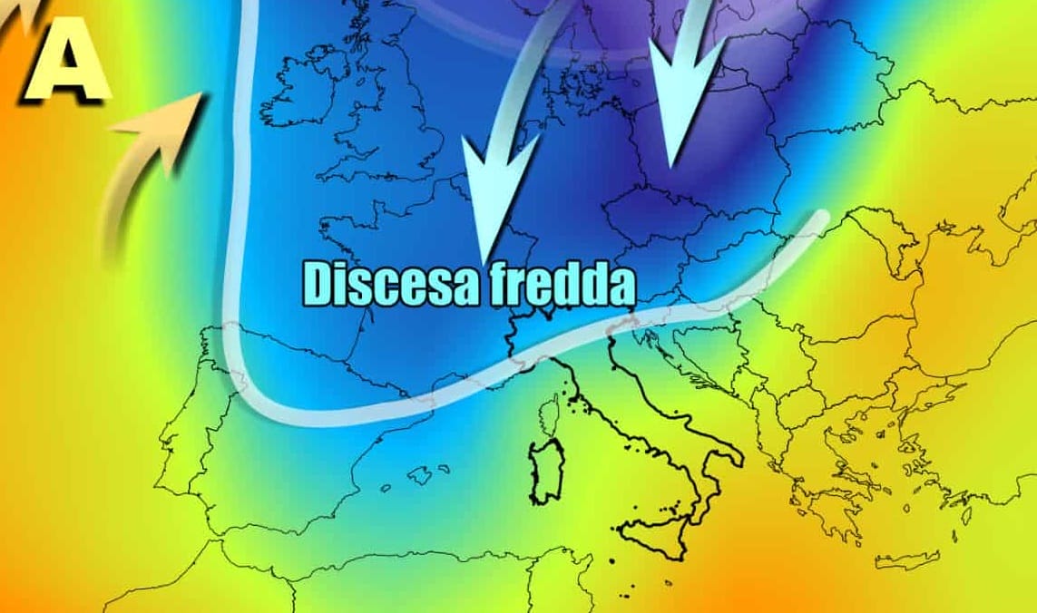 Cambio METEO: nubi, piogge e temporali in arrivo, poi COLPO di SCENA GELIDO con NEVE in Pianura?