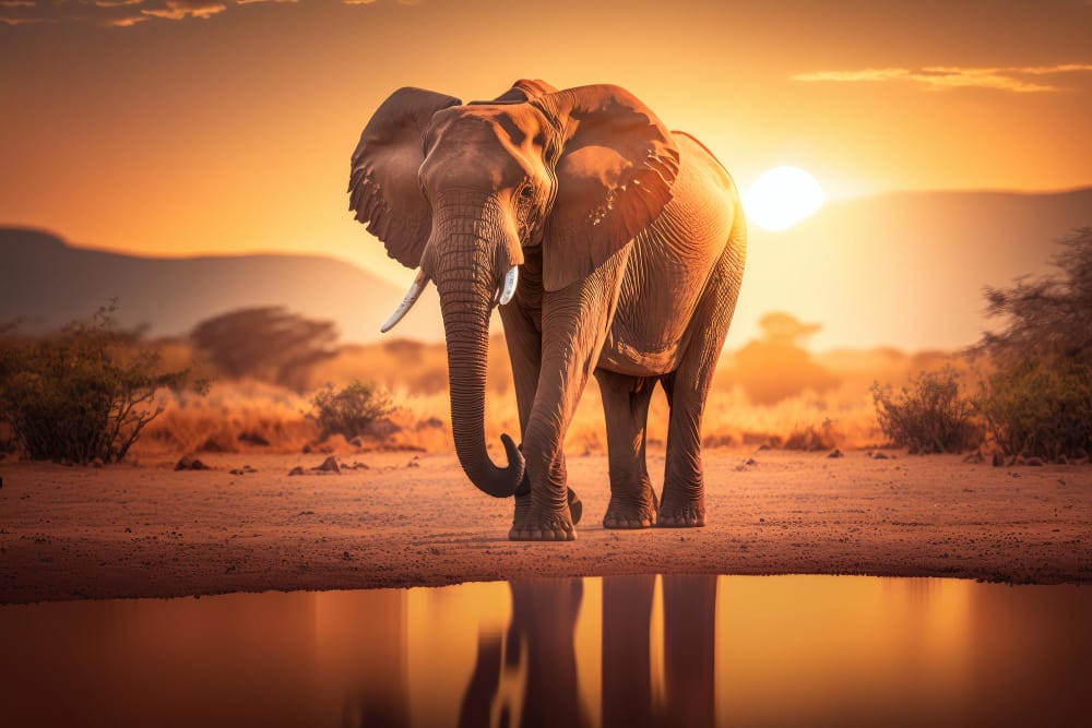 Decine di elefanti dello Zimbabwe muoiono per la siccità nel parco Hwange