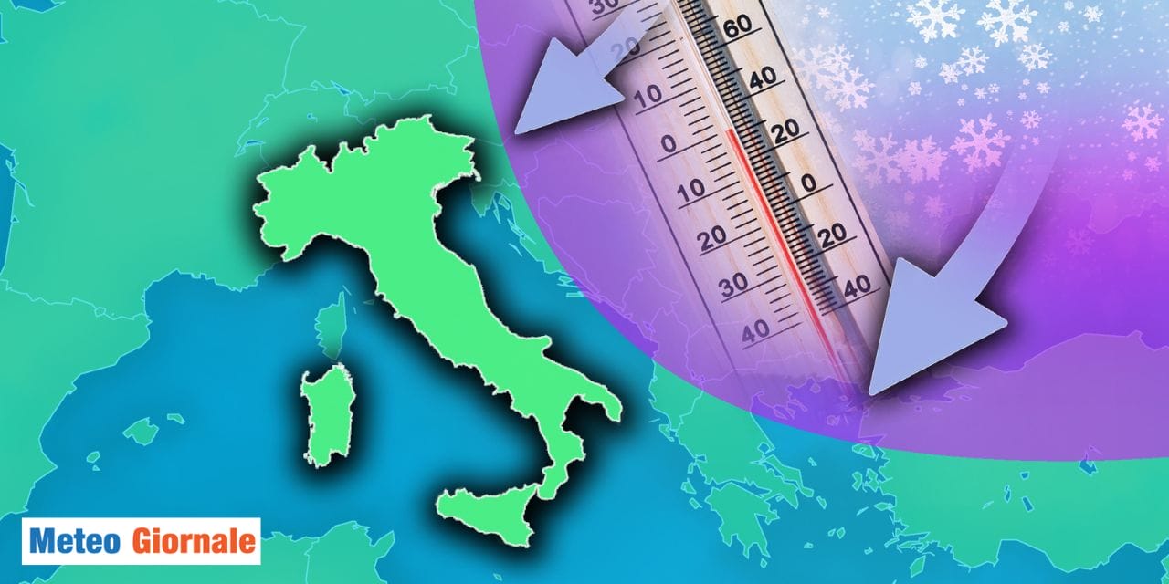 Temperature in calo: meteo con giorni di freddo intenso
