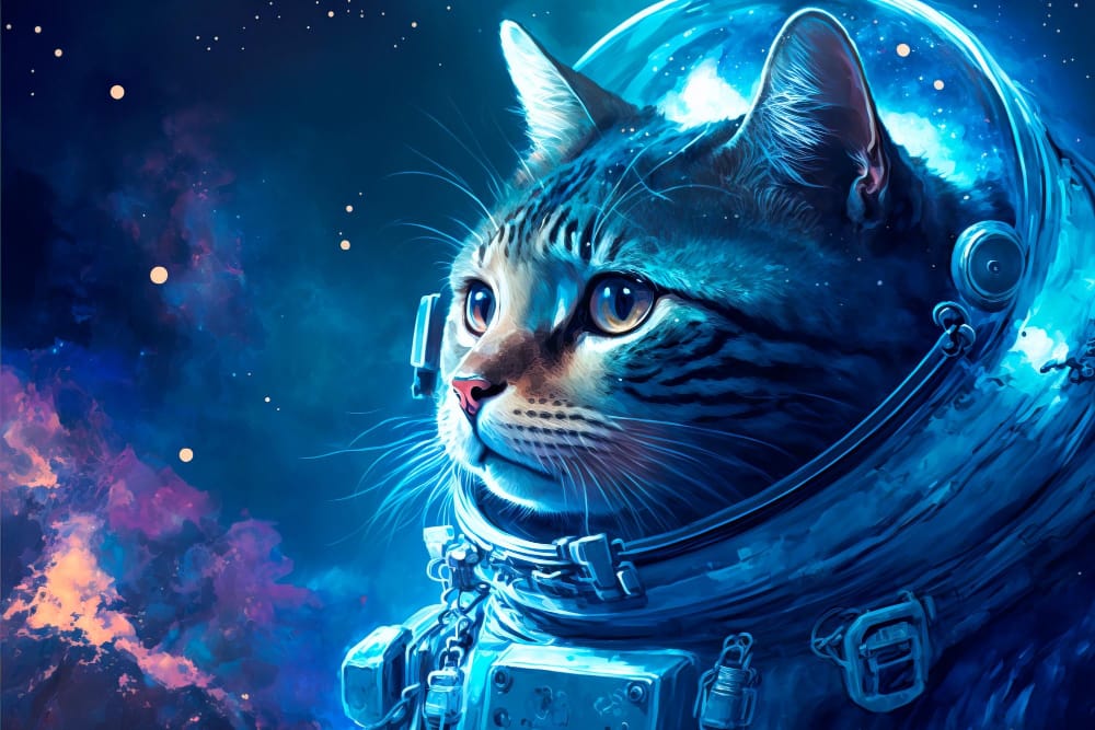 Un gatto protagonista del primo video in streaming dallo spazio profondo