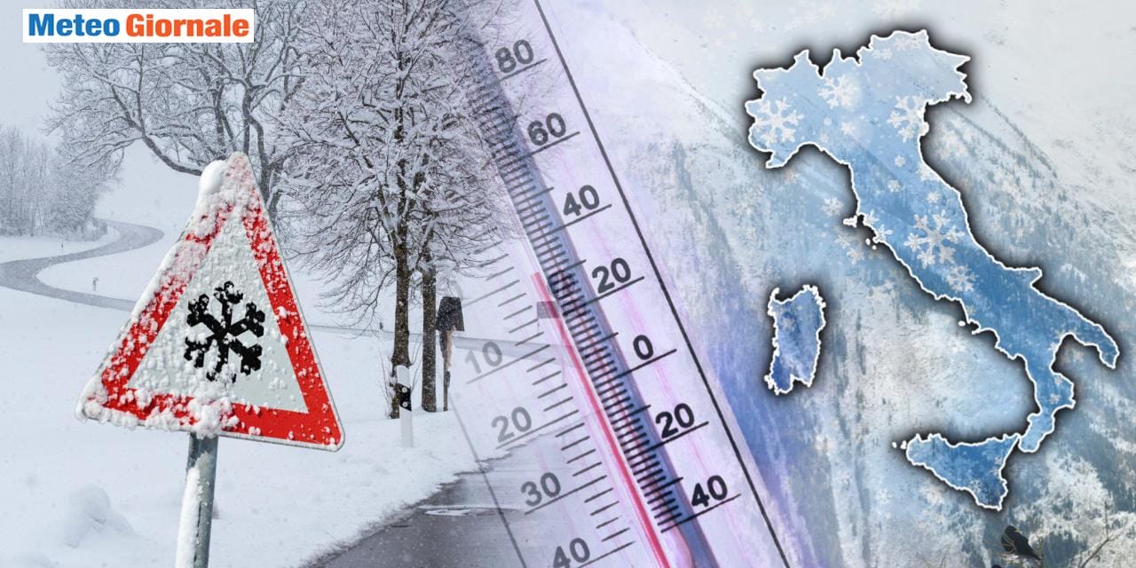 Meteo: il ritorno del grande freddo e della neve in pianura, ecco quando