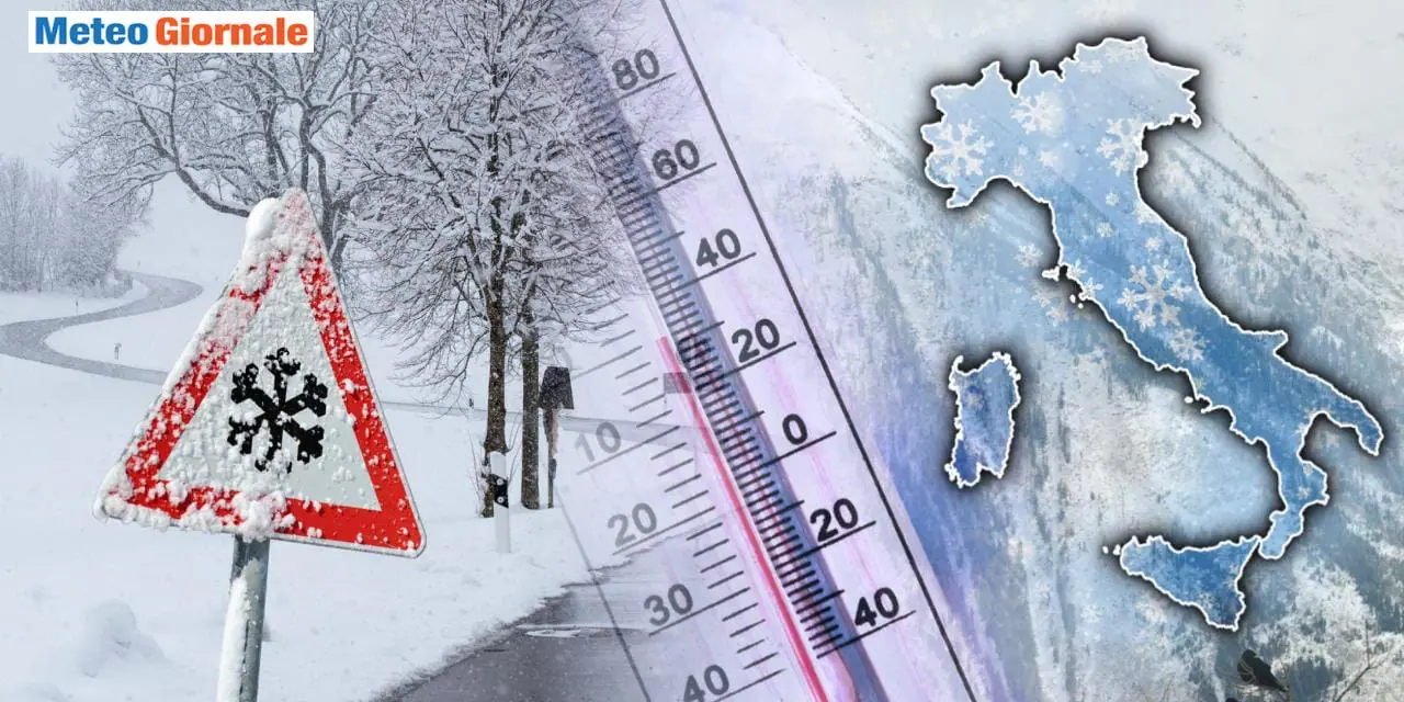Torna l'Inverno sull'Italia