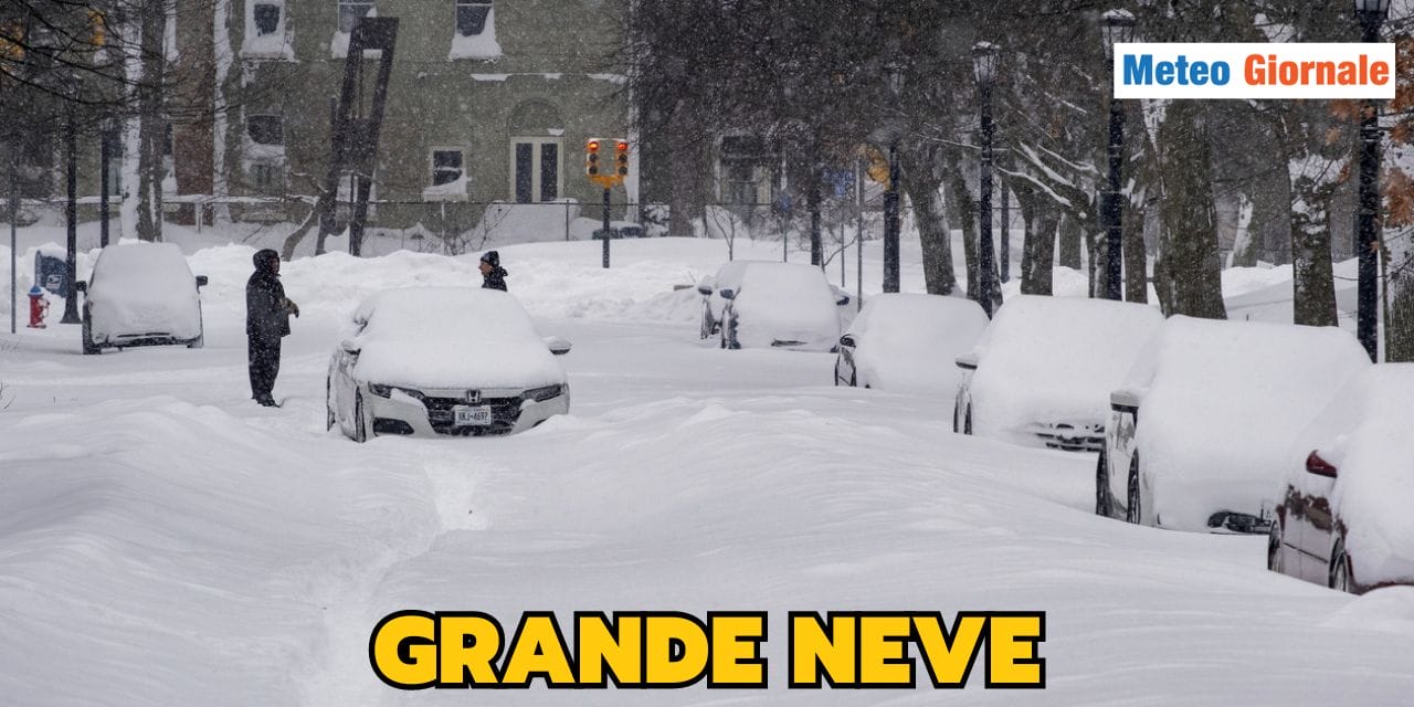 Meteo, il peggior freddo e neve dal 1956