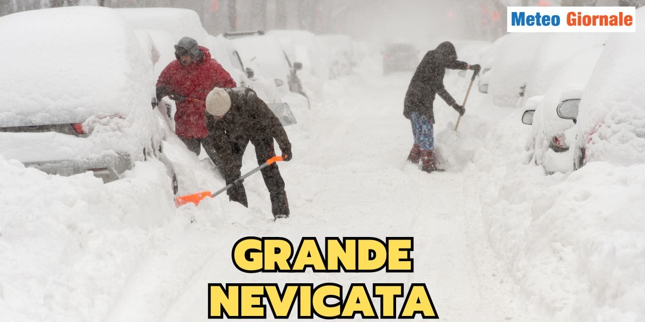 Meteo, assalto nevoso su Italia dal mare. Neve abbondante