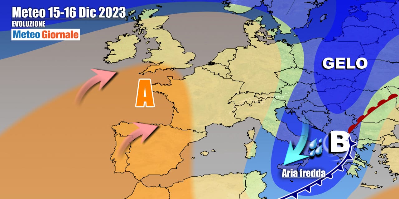 Meteo Italia: freddo e neve in arrivo, poi il super Anticiclone