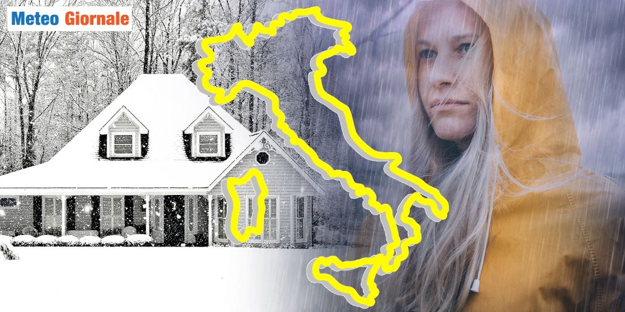 Meteo 15 giorni, Gennaio inizia con aria gelida dal Polo Nord. Maltempo, nevicate