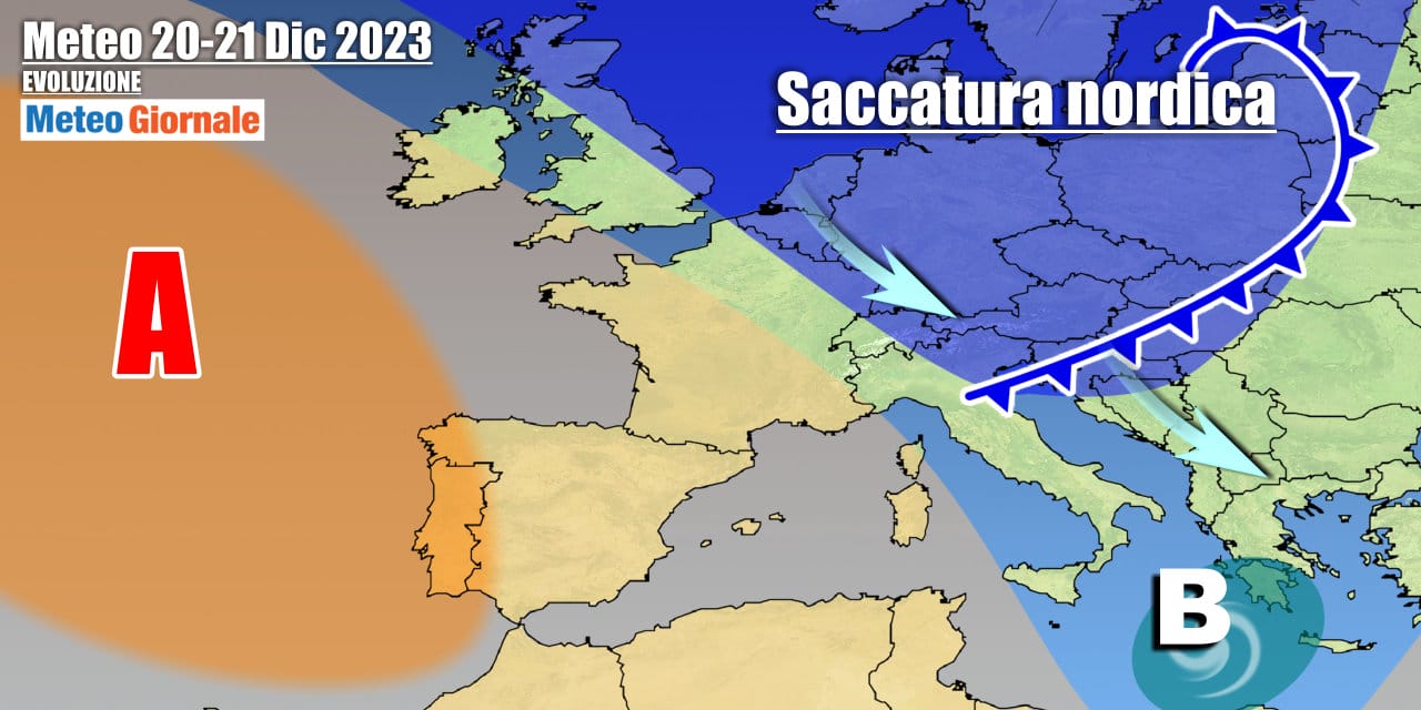Meteo Italia: grande Anticiclone, ma non durerà e grosse novità per Natale