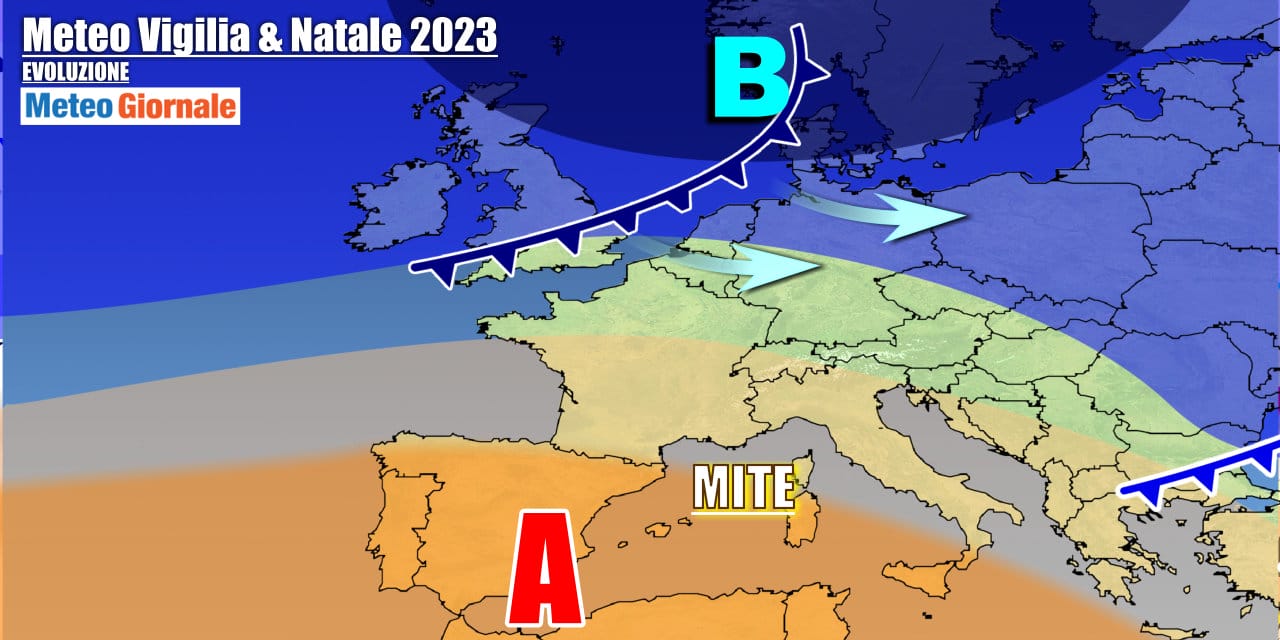 Meteo Italia: tempesta di vento stop, grandi novità per fine anno