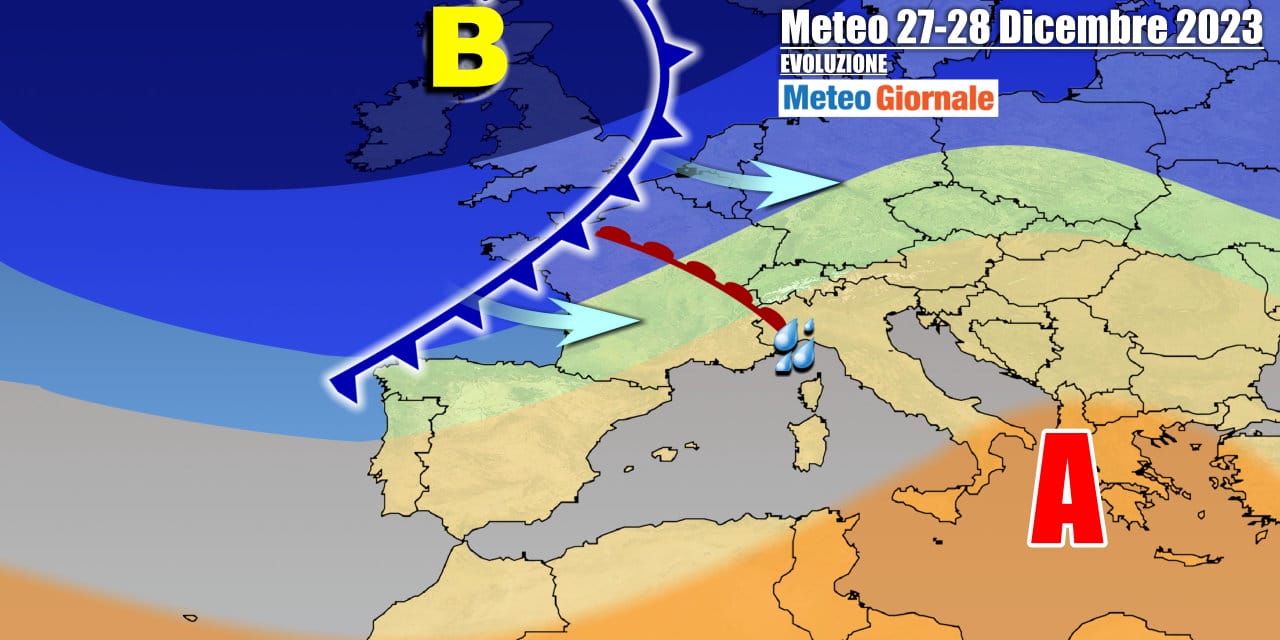 Meteo Italia: cede l’anticiclone, Inverno pronto a tornare da Capodanno