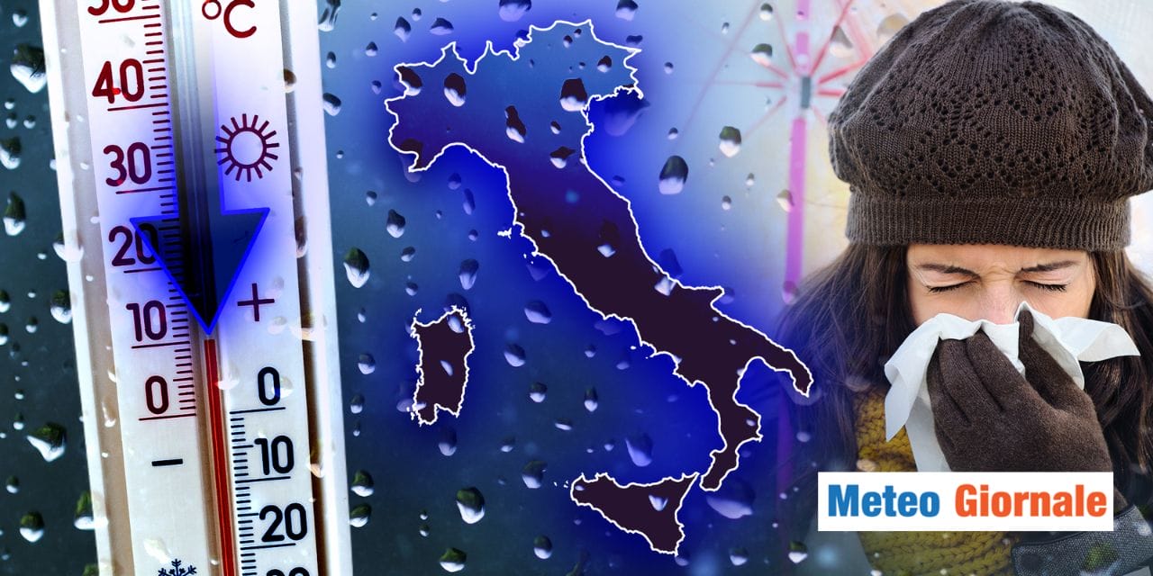 Meteo: maltempo duro a morire, stravolgimento a metà dicembre!