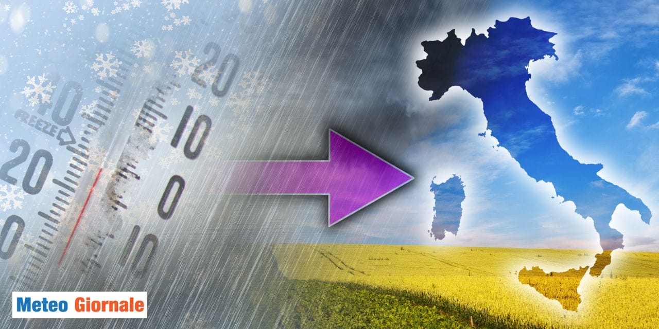 Previsioni meteo: maltempo in arrivo verso fine anno, ecco i dettagli