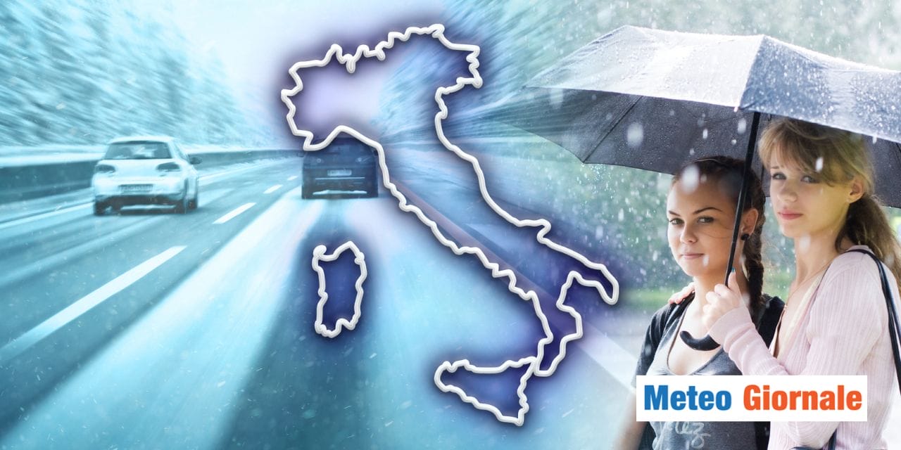 Meteo: fiocchi di neve attesi in pianura