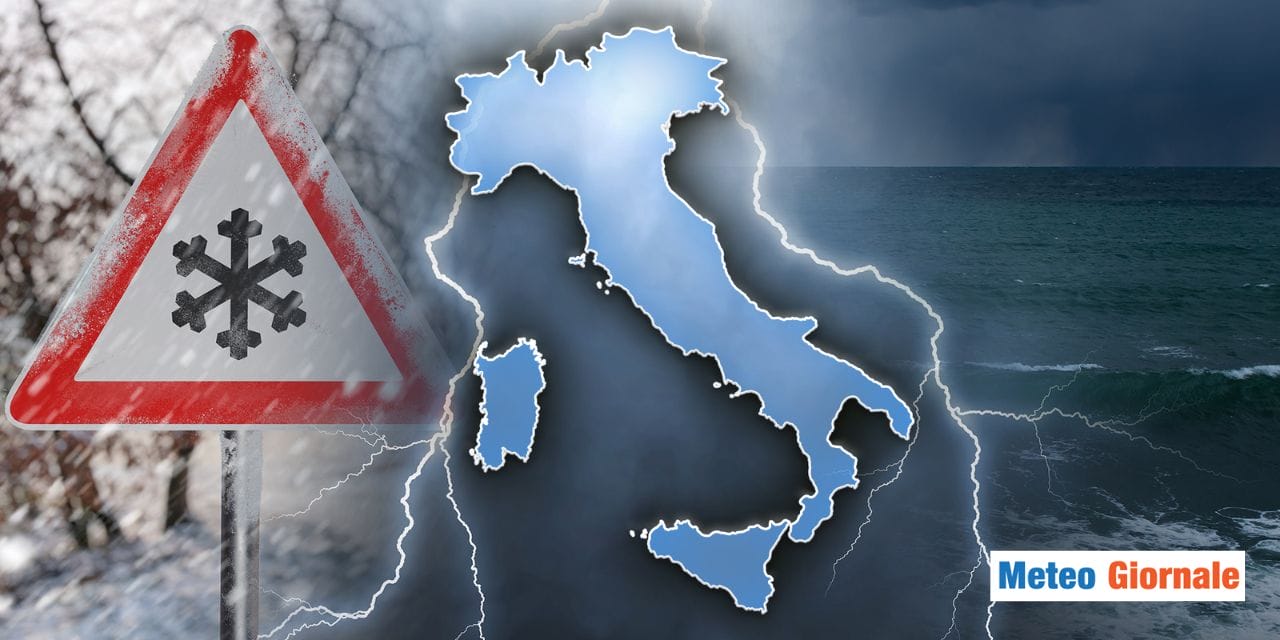 Meteo: il freddo polare alla volta dell'Italia, ora ci siamo