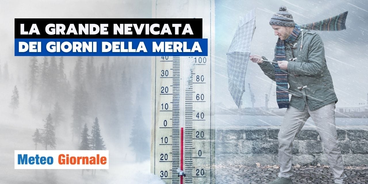 Meteo: i giorni della merla colmi di gelo e neve