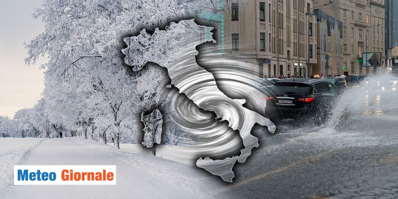 Meteo: Immacolata con freddo, pioggia e NEVE