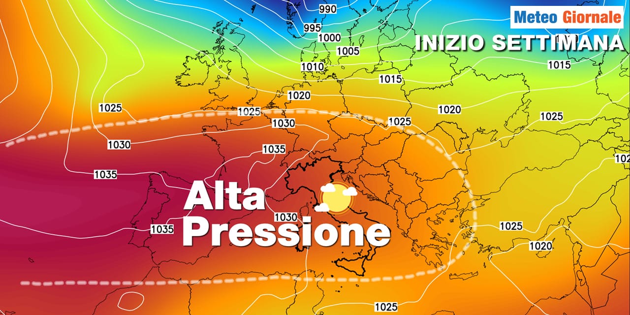 Meteo: verso rimonta dell'alta pressione, stop Inverno