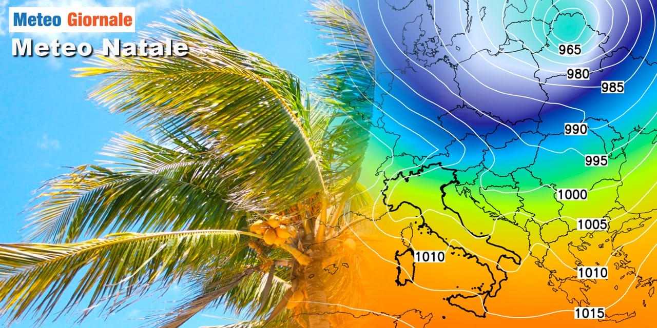 Meteo: l'alta pressione incombe sul Natale, ma occhio alle novità