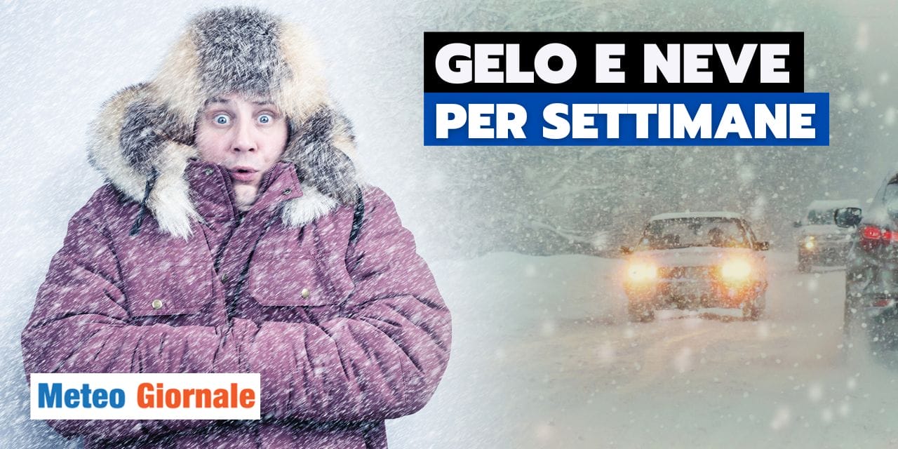 Meteo: gelo dirompente, metri di neve per un inverno storico