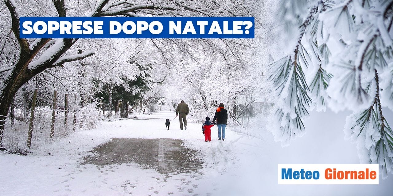 Meteo: risveglio artico con freddo e neve dopo Natale?