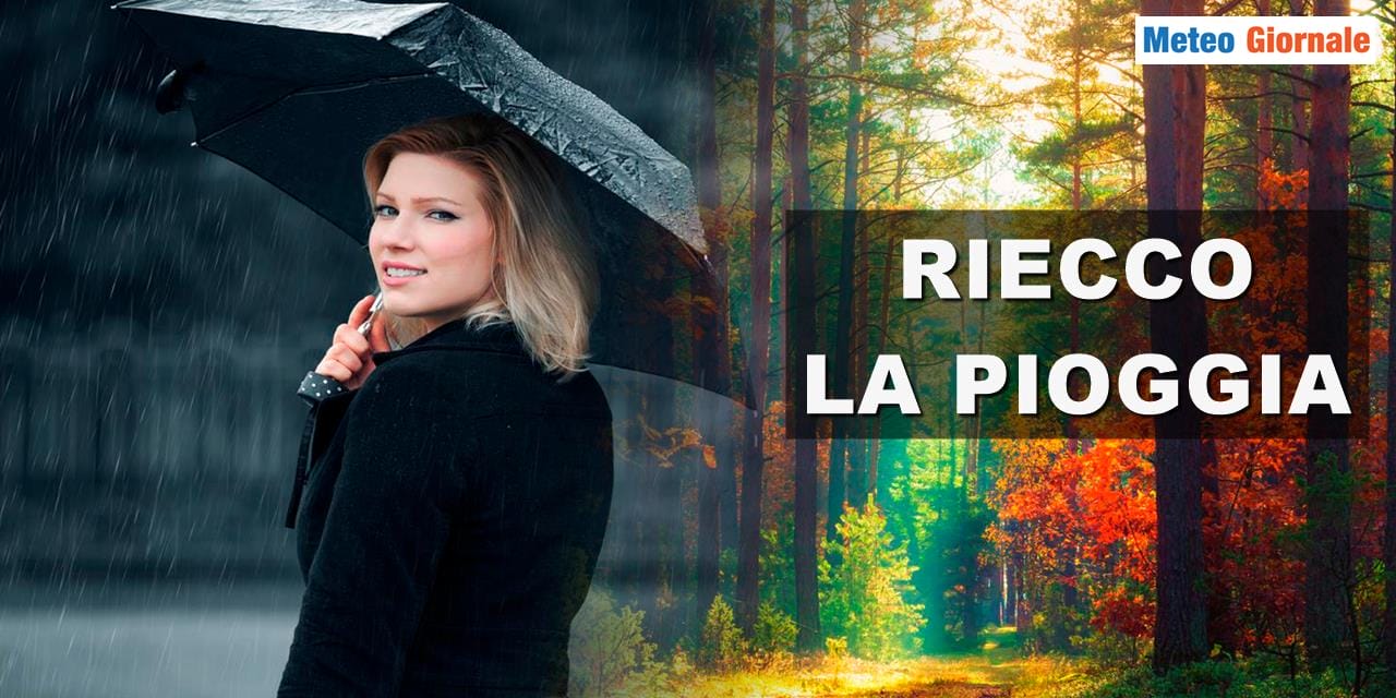 Meteo: ritorno delle piogge, c'è la data