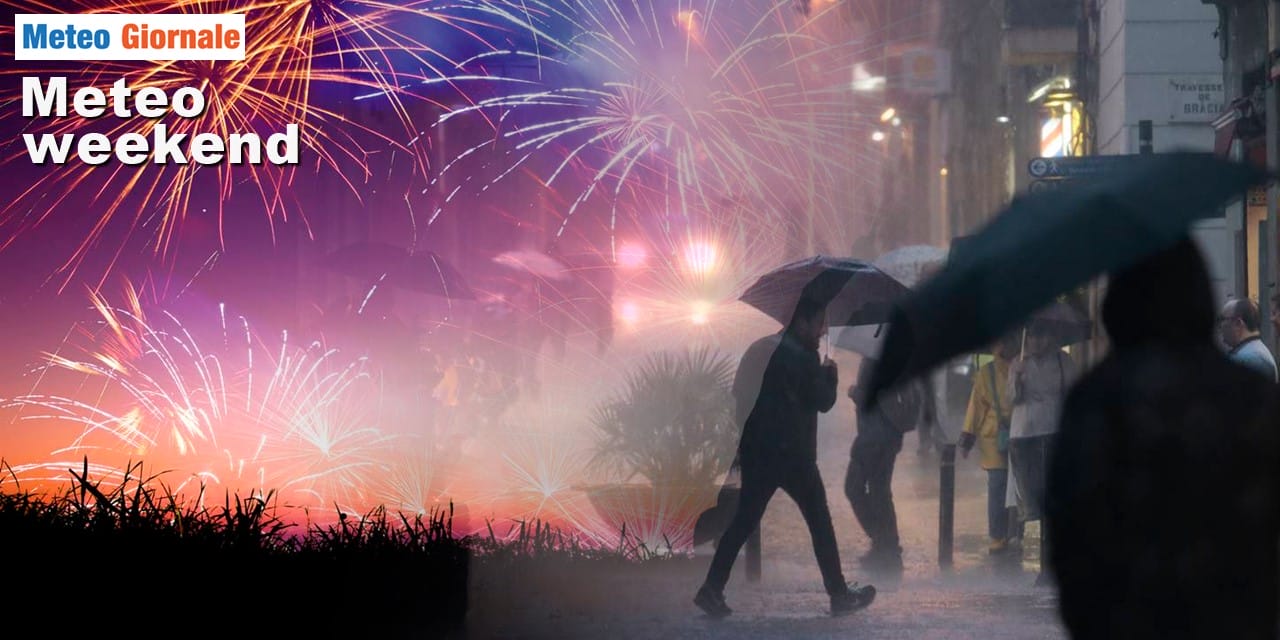 Previsioni meteo: peggioramento in arrivo nel weekend di San Silvestro