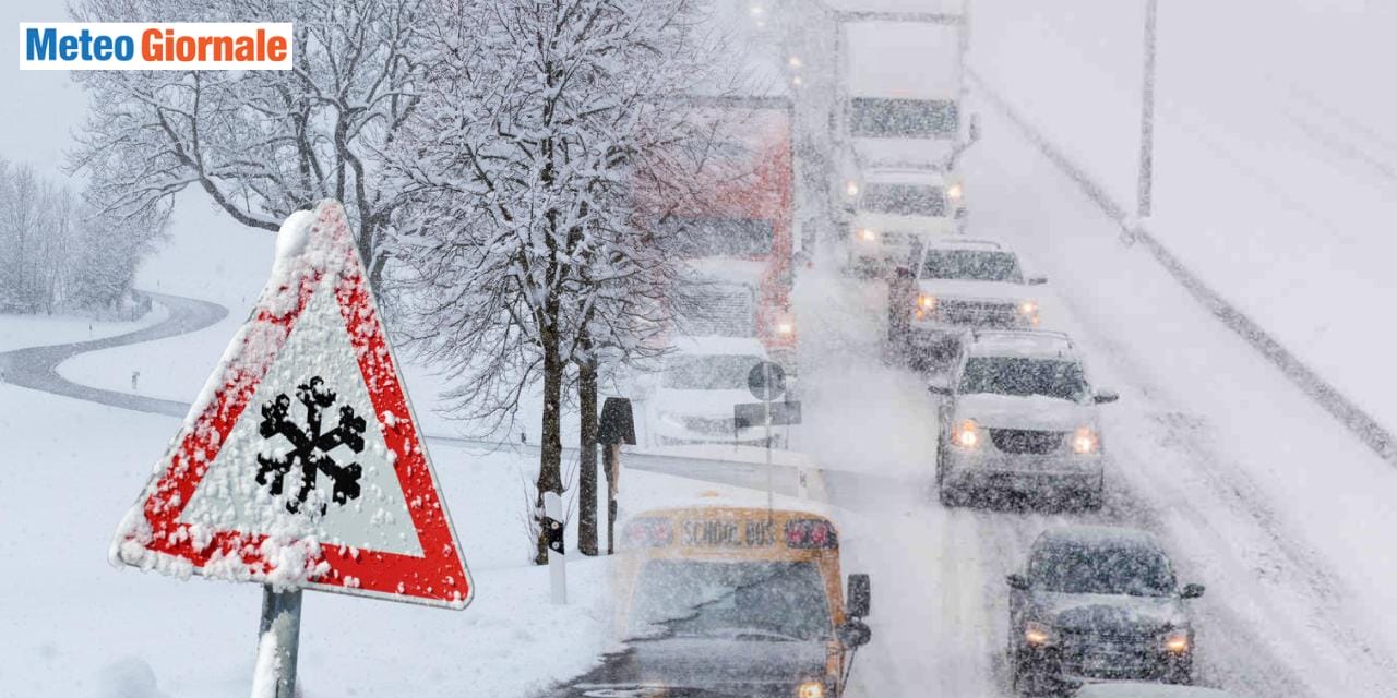 Meteo: sta arrivando la neve con sorprese fino in pianura, ecco dove