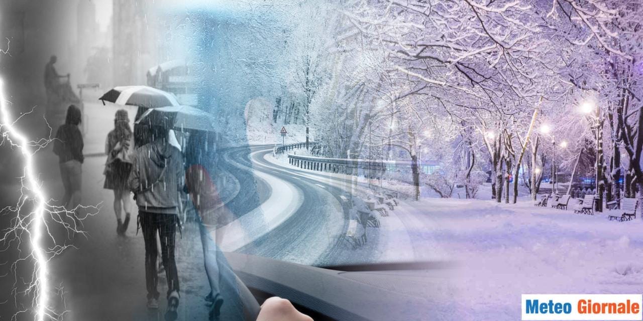 Meteo verso Capodanno: riecco pioggia e neve, riparte l’Inverno