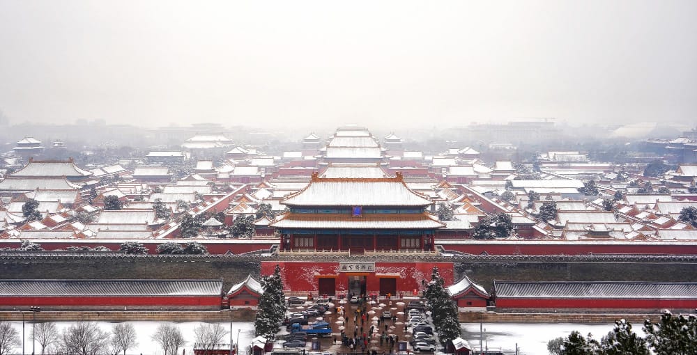 Ancora neve a Pechino: scuole chiuse e voli cancellati in Cina