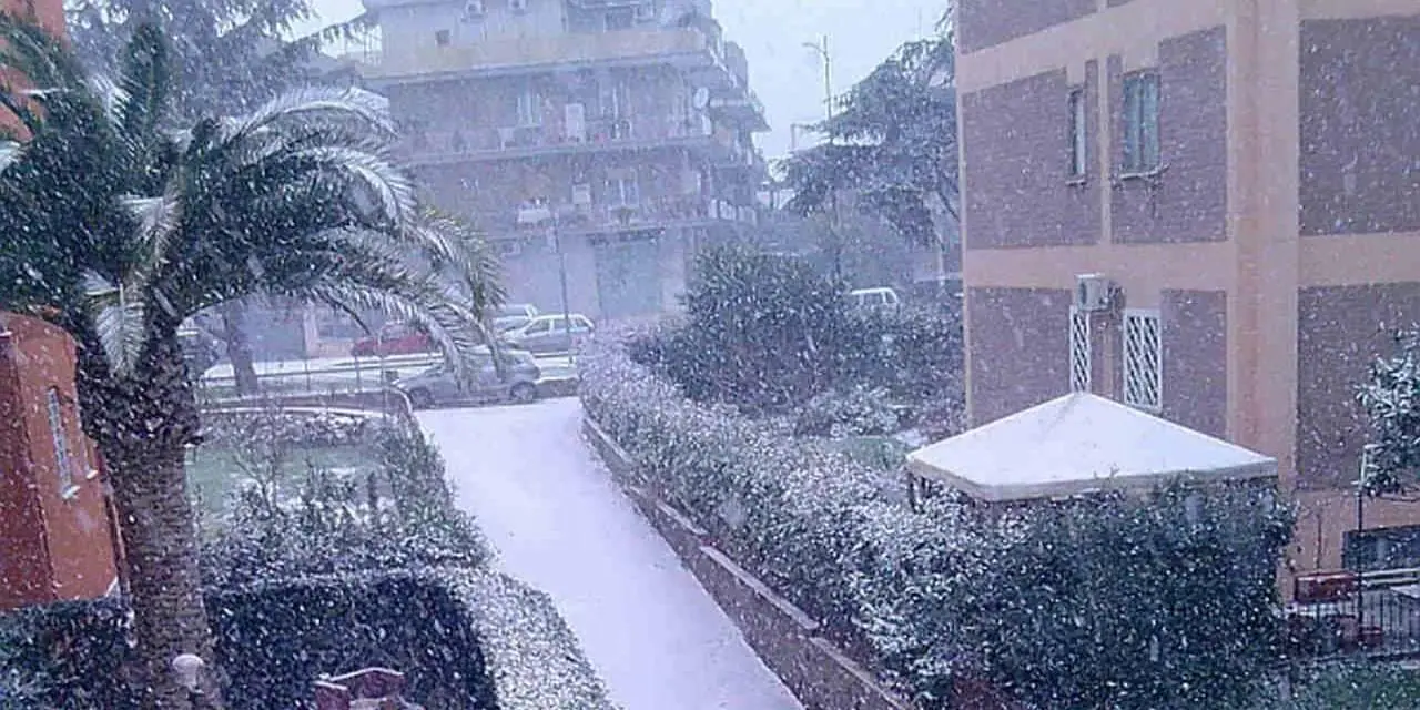 La coreografica nevicata del 17 Dicembre 2010