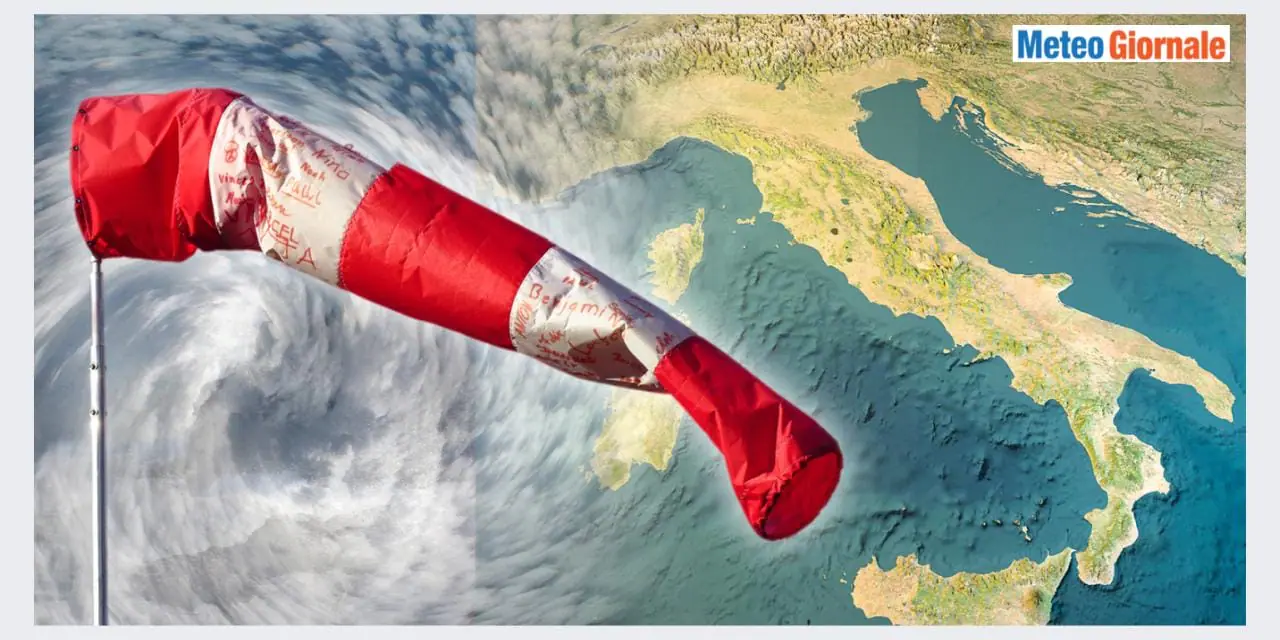 Tempesta di vento sul finire della settimana, nonostante l'anticiclone