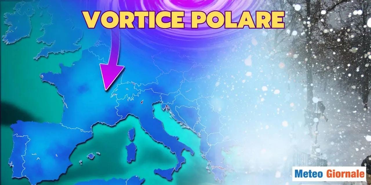 Freddo artico e Vortice Polare indebolito