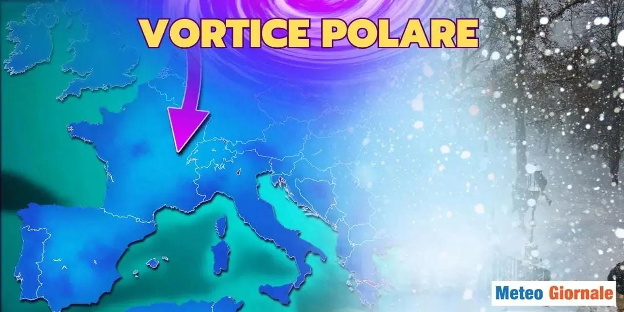 Crollo Vortice Polare sotto effetto dello stratwarming