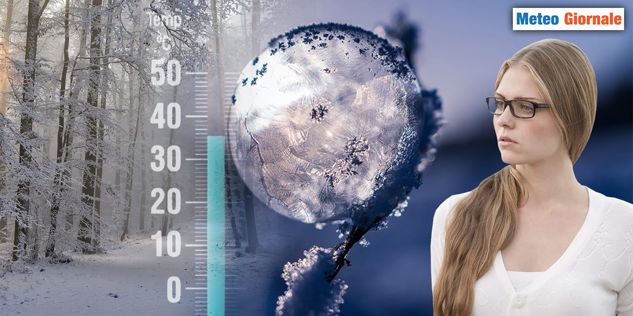 L'attesa meteo è finita: FREDDO e NEVE alle porte