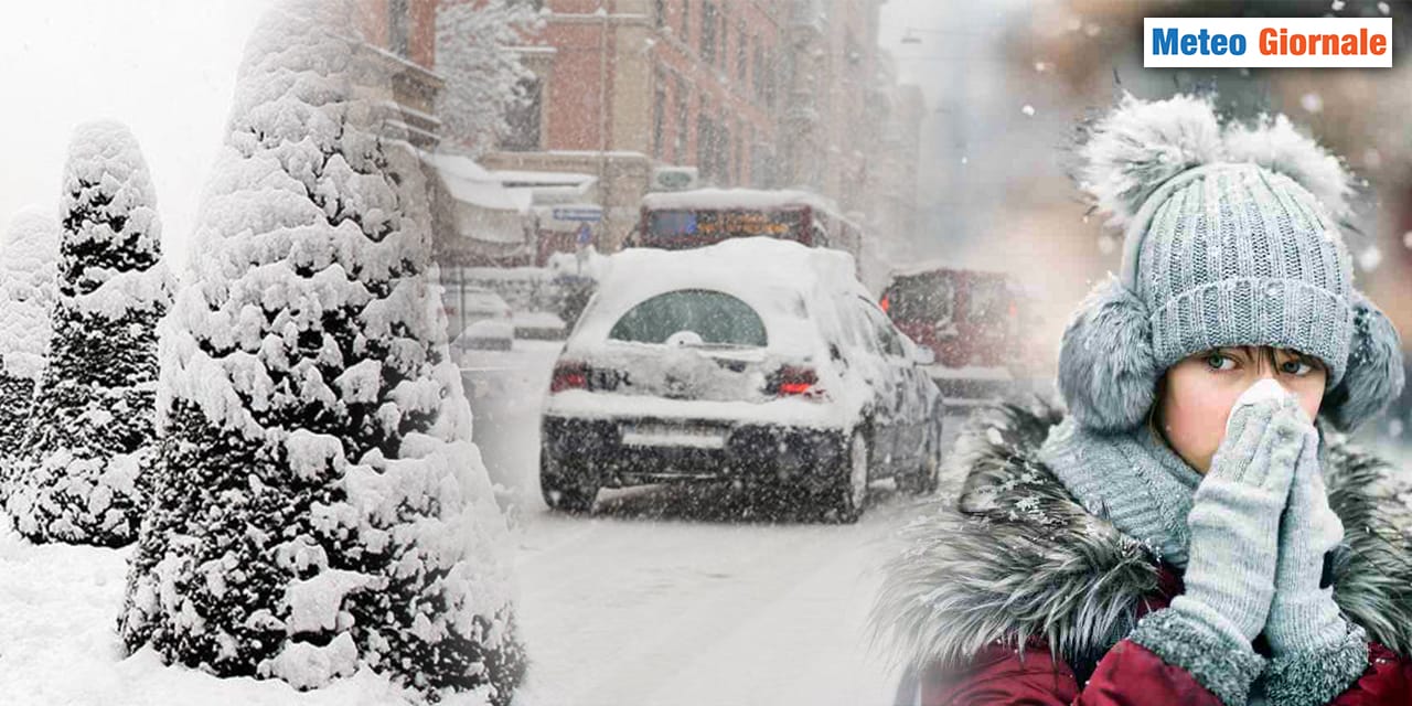 METEO 15 giorni, severo maltempo invernale