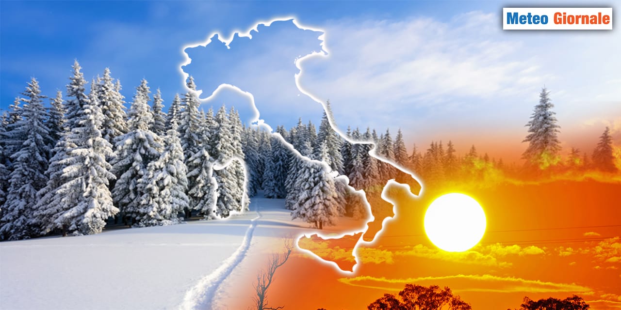 L'INVERNO in Italia? Ecco il meteo prevalente