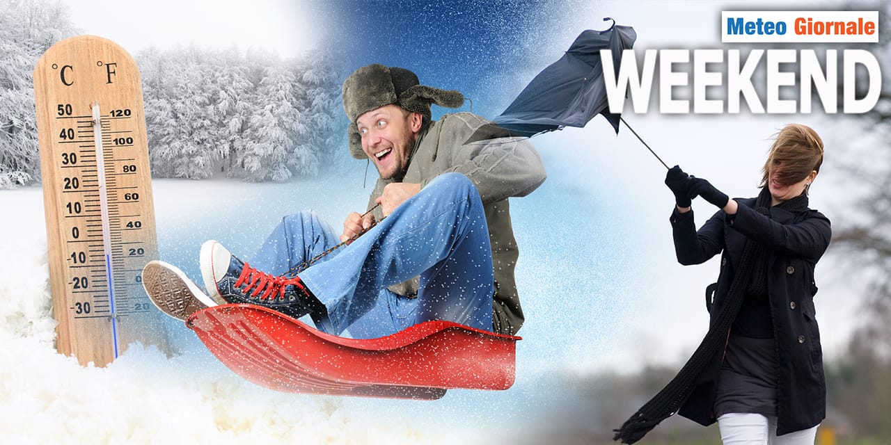 Weekend: Meteo Turbolento e via via più freddo. Occhio alla *NEVE* e ai Venti