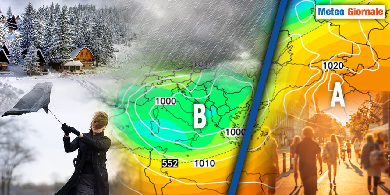 METEO 15 giorni, confermato il severo cambiamento