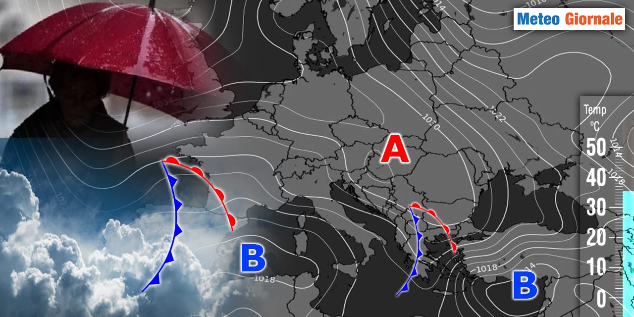 Instabilità in Italia: Vortici Ciclonici Portano Neve e Freddo